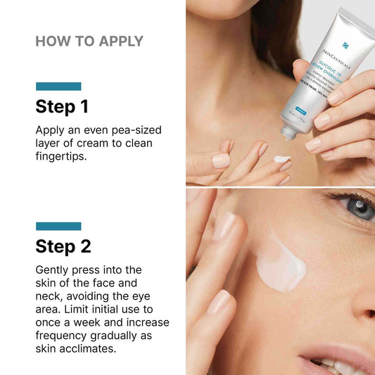 SkinCeuticals Glycolic 10 Renew Overnight Exfoliating Night Cream 50ml - Exfoliant for anti-aging - view 2