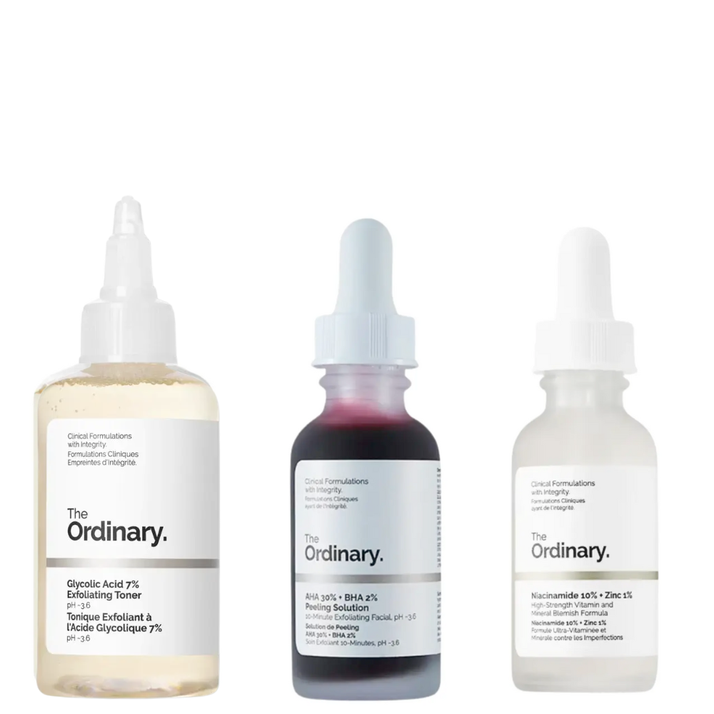 The Ordinary Skin Solution Set - Sunscreen for acne
