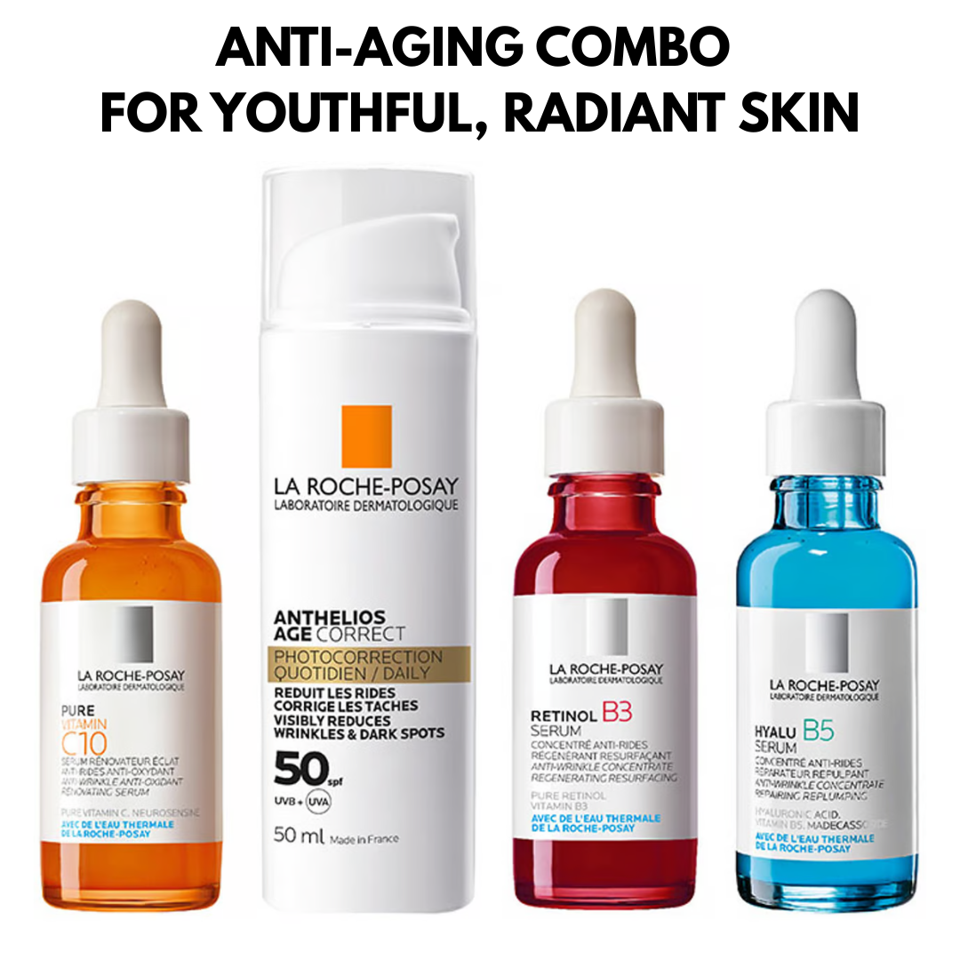 La Roche-Posay Anti-aging Combo for Youthful, Radiant Skin - Sunscreen for dark spots