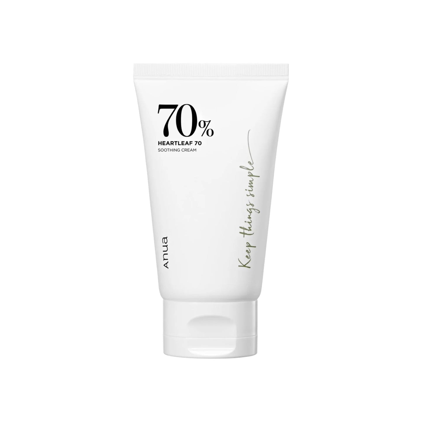 Anua Heartleaf 70% Soothing Cream - Moisturizer for hydration