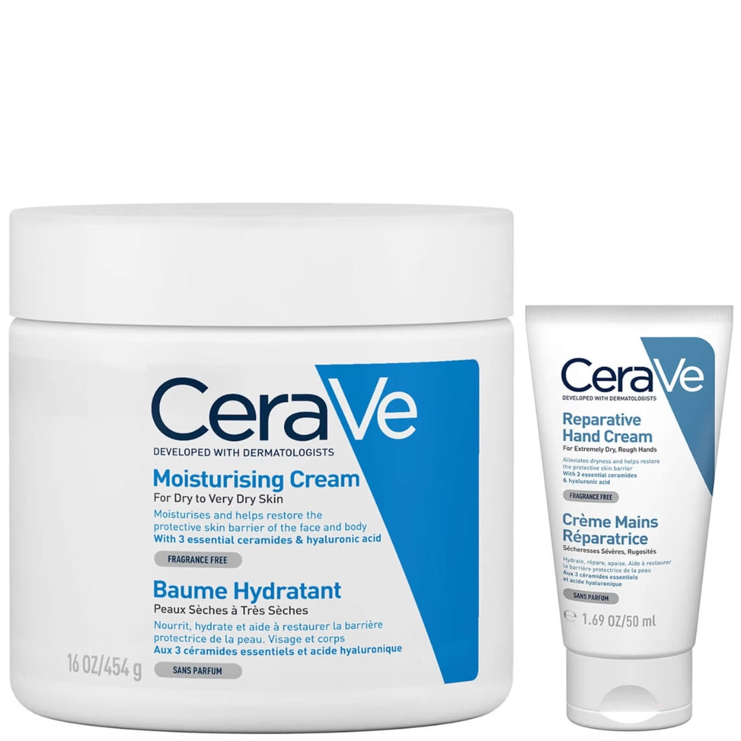 CeraVe Large Moisturising Cream Duo - Moisturizer for hydration