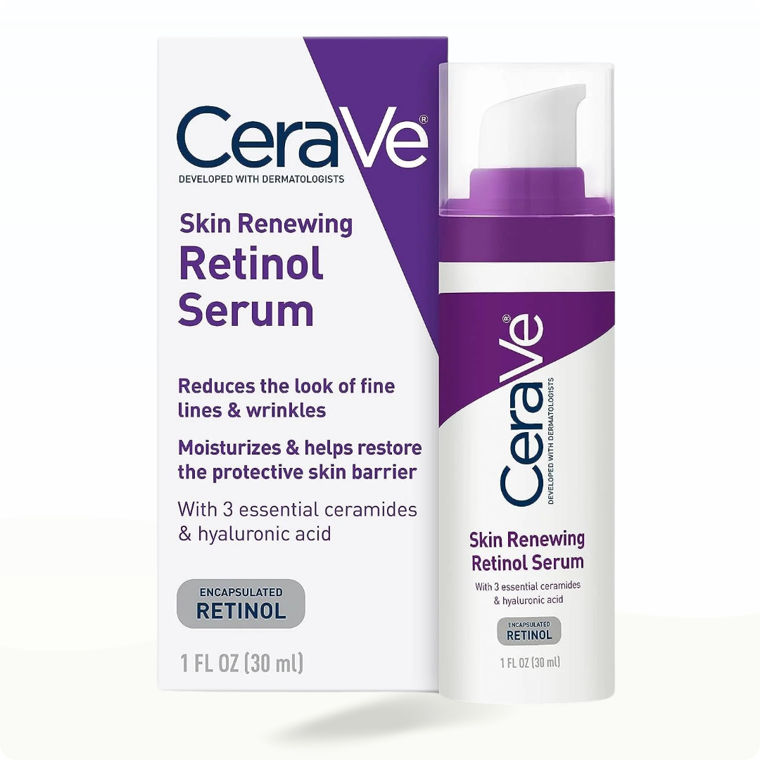 CeraVe Skin Renewing Retinol Serum 1.0 oz (30 mL) - Serum for dark spots