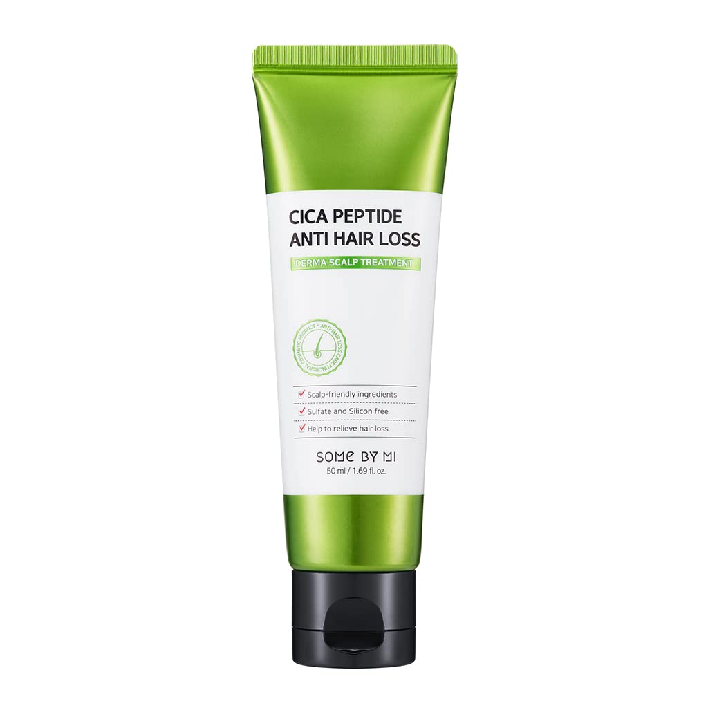 Some By Mi CICA PEPTIDE ANTI HAIR LOSS DERMA SCALP TREATMENT 50ml - Treatment for hydration