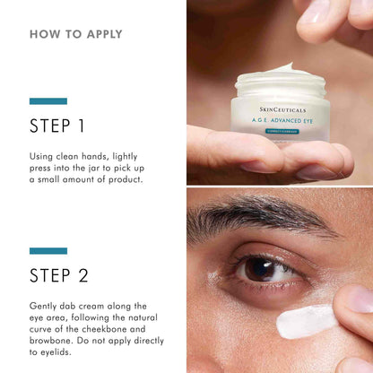 SkinCeuticals CE Ferulic, Triple Lipid Restore & A.G.E. Advanced Eye Trio - Eye Cream for dark spots - view 9