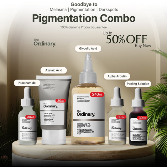 The Ordinary Set for Melasma, Pigmentation, and Dark Spots Gone! - Sunscreen for acne