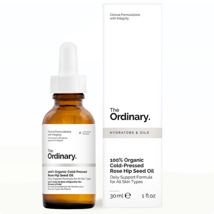 The Ordinary 100% Organic Cold-Pressed Rose Hip Seed Oil 30ml - Face Oil for anti-aging