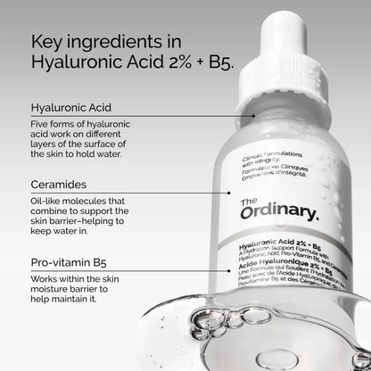 The Ordinary Hyaluronic Acid 2% + B5 Hydrating Serum 30 ml