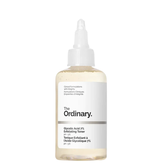 The Ordinary Glycolic Acid 7% 240ml - Sunscreen for acne