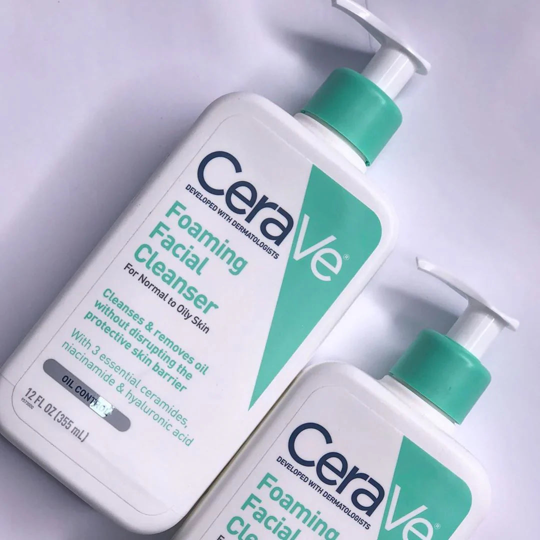 Cerave Foaming Cleanser For Normal To Oily Skin