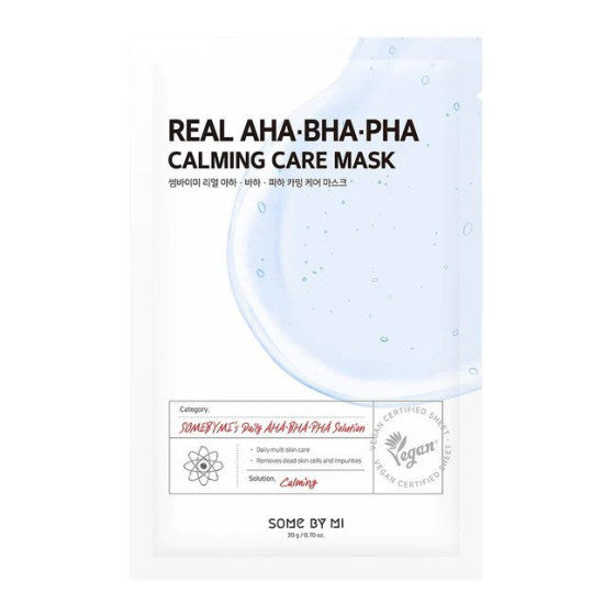 SOME BY MI REAL AHA BHA PHA CALMING CARE MASK