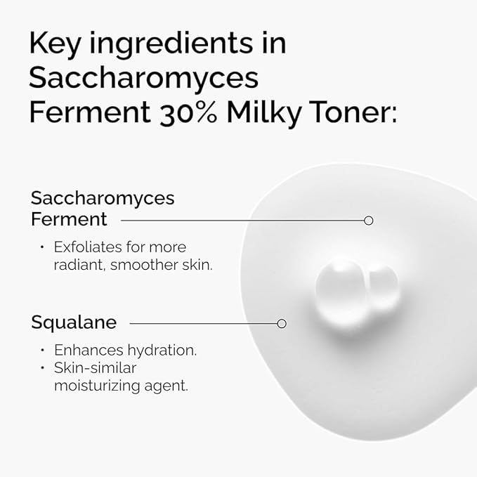 Saccharomyces Ferment 30% Milky Toner