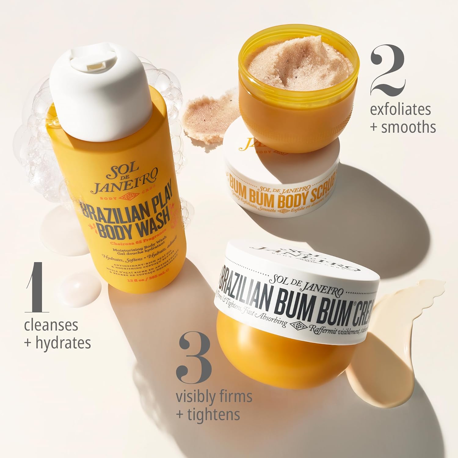 Sol De Janeiro Bum Bum Body Scrub For Soft Glowing Skin