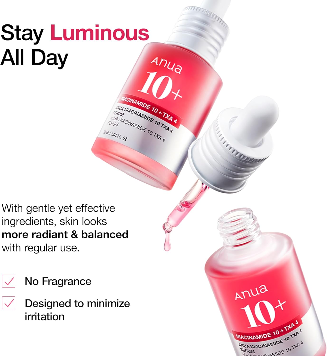 Anua Niacinamide 10% + Txa 4% Dark Spot Correcting Serum
