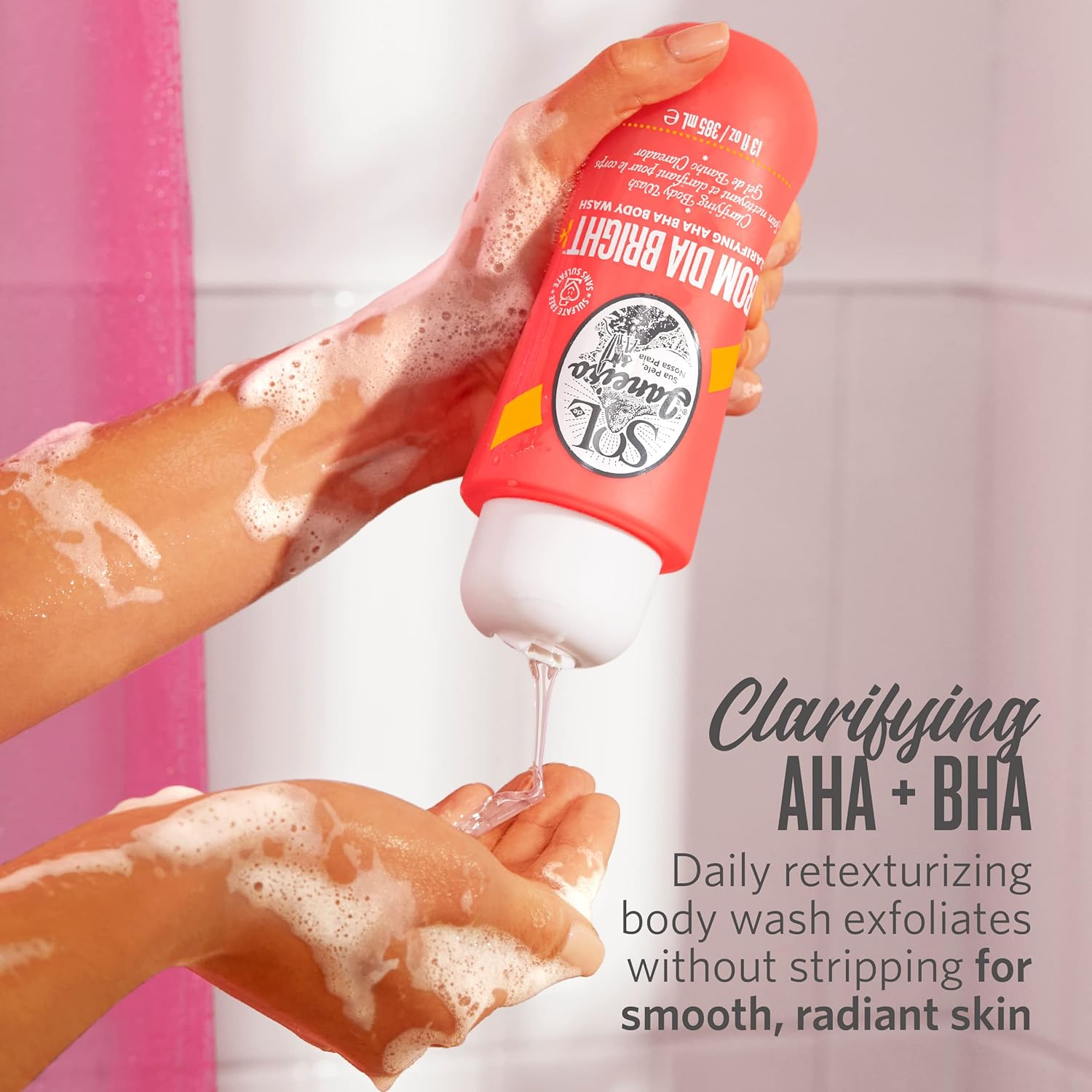 Sol De Janeiro Bom Dia Bright Clarifying Aha Bha Body Wash
