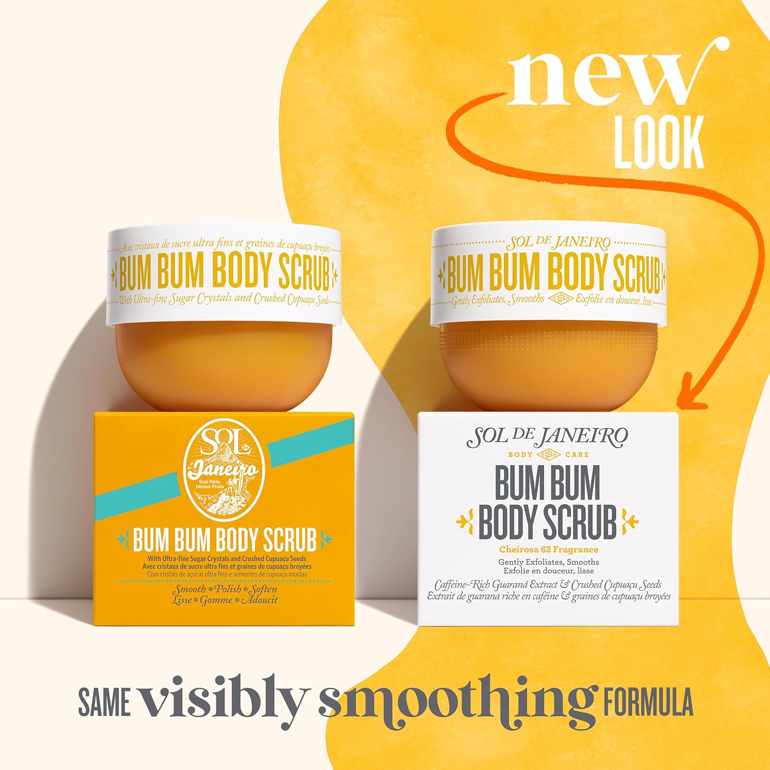 Sol De Janeiro Bum Bum Body Scrub For Soft Glowing Skin
