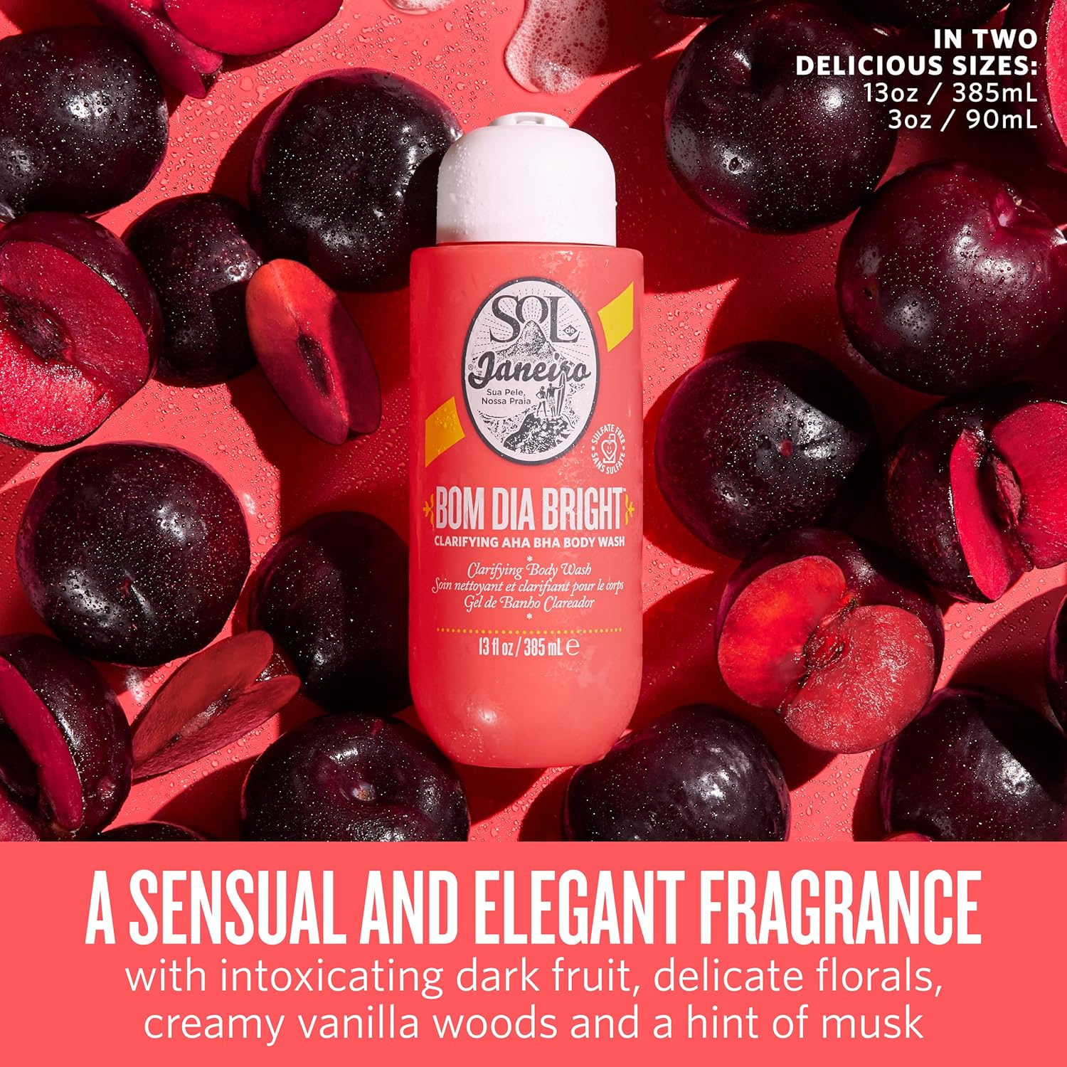 Sol De Janeiro Bom Dia Bright Clarifying Aha Bha Body Wash
