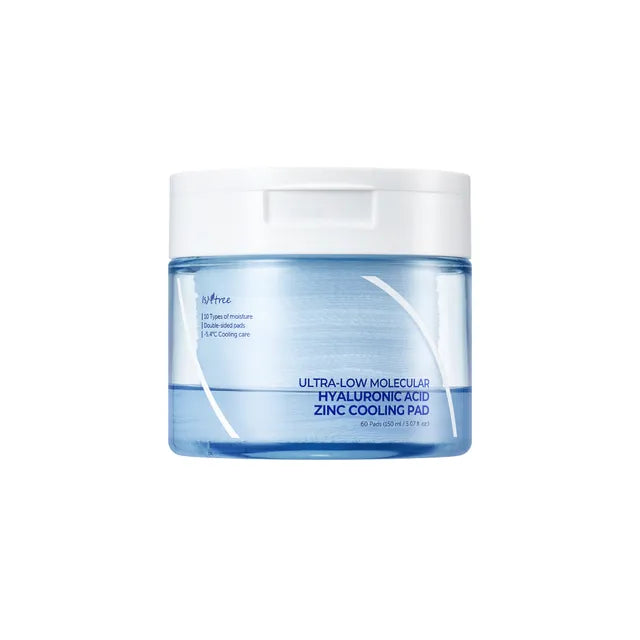 ISNTREE Ultra-Low Molecular Hyaluronic Acid Zinc Cooling Pad