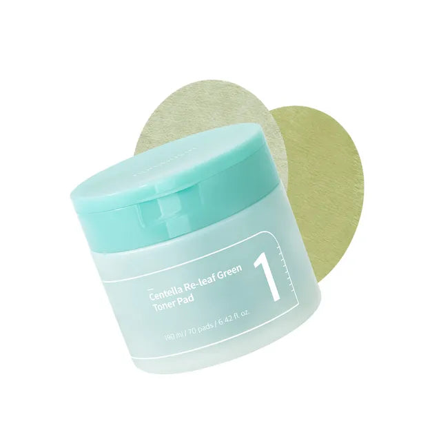NUMBUZIN No.1 Centella Re-Leaf Green Toner Pad