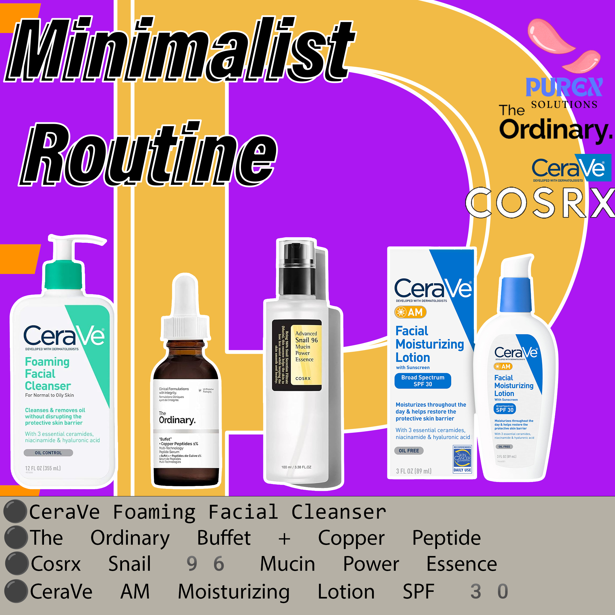 Purex Solutions Minimalist Routine