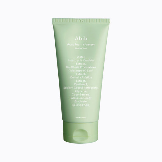 Abib Acne foam cleanser Heartleaf foam 150ml - Cleanser for acne