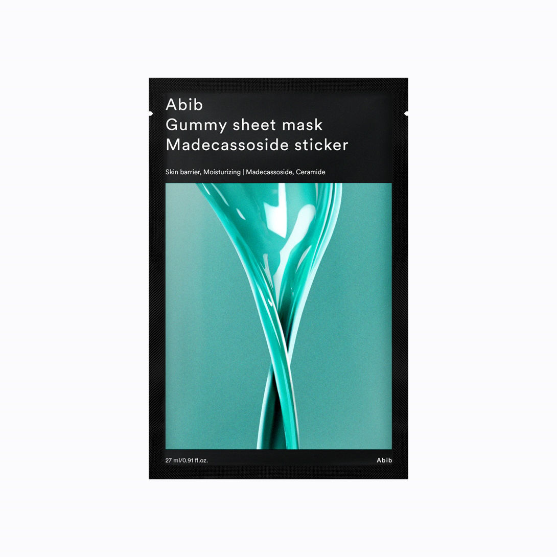 Abib Gummy Sheet Mask Madecassoside Sticker (10ea) - Mask for acne