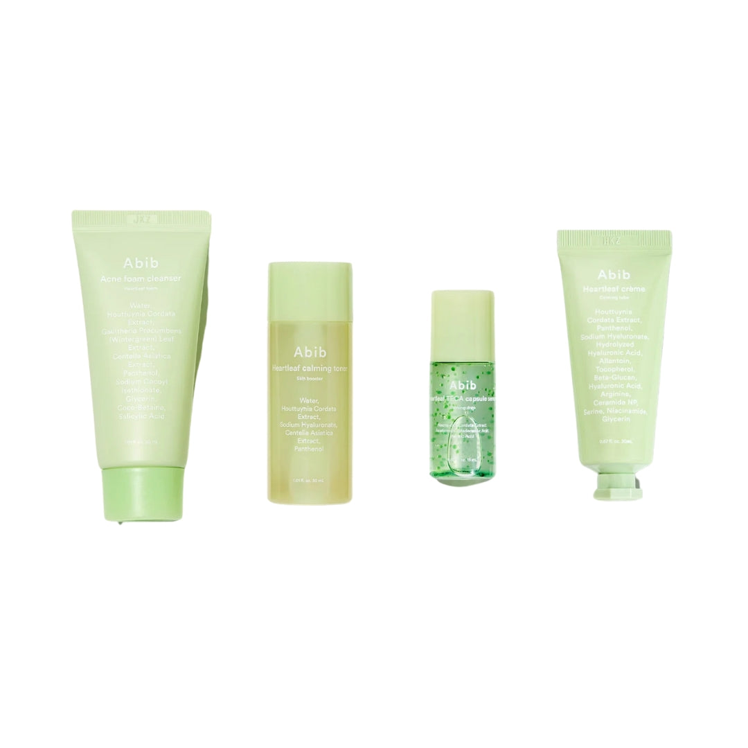 Abib Hearteaf Trial Kit - Sunscreen for hydration