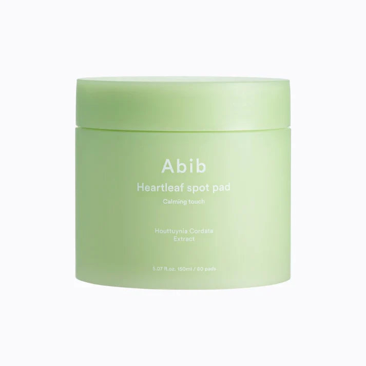Abib Heartleaf spot pad Calming touch (80 pads) - Toner for hydration