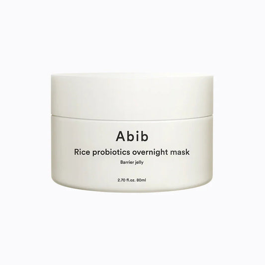 Abib RICE PROBIOTICS OVERNIGHT MASK BARRIER JELLY - Mask for hydration