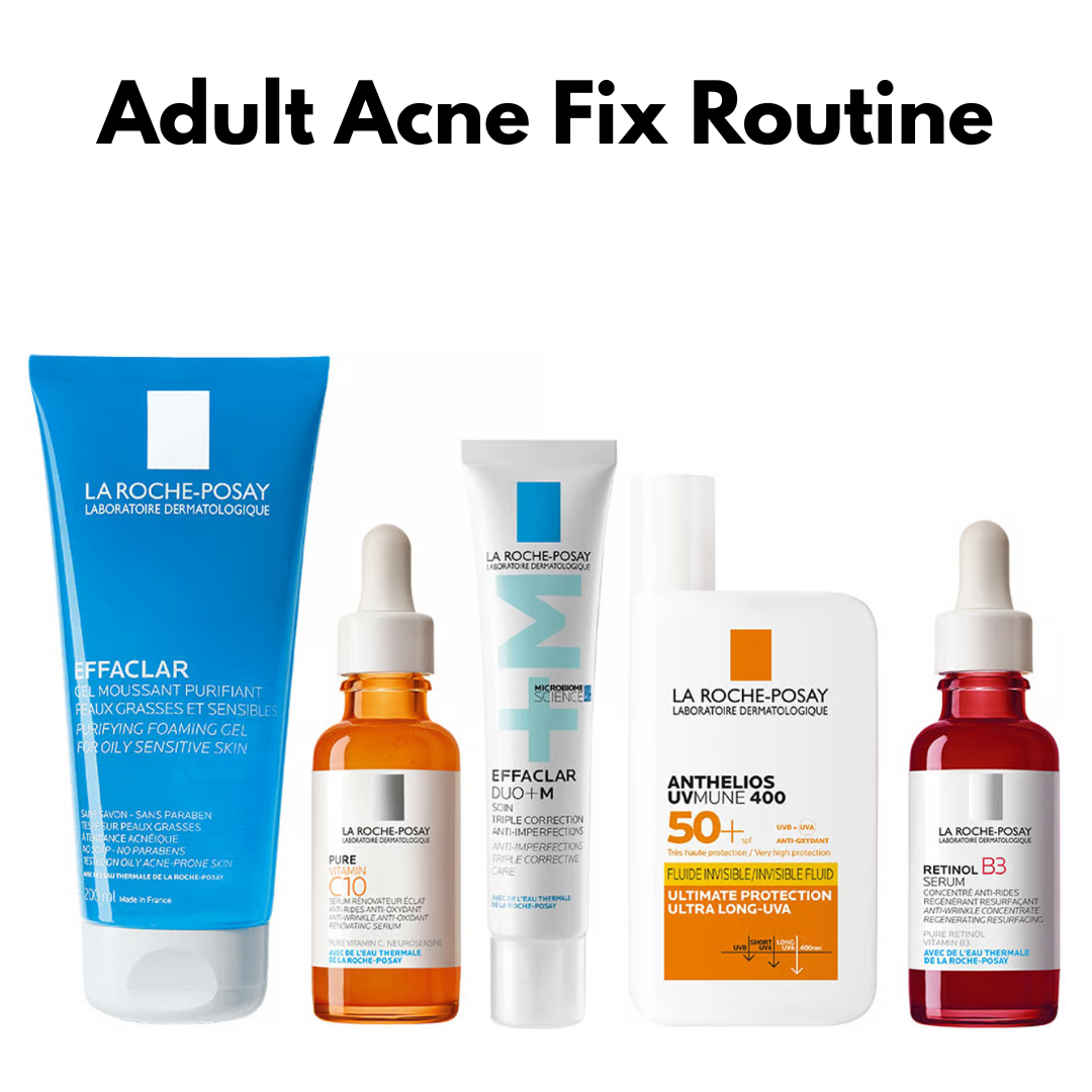 La Roche-Posay Adult Acne Routine - Sunscreen for acne