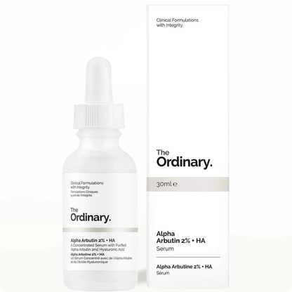 The Ordinary Alpha Arbutin 2% + HA 30ml - Sunscreen for acne