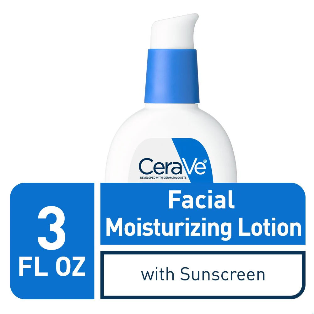 لوشن ترطيب الوجه CeraVe AM مع واقي من الشمس SPF30