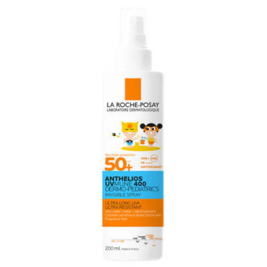 La Roche-Posay Anthelios Dermo-Pediatrics Invisible Spray SPF50+ - 200ml - Skincare for hydration