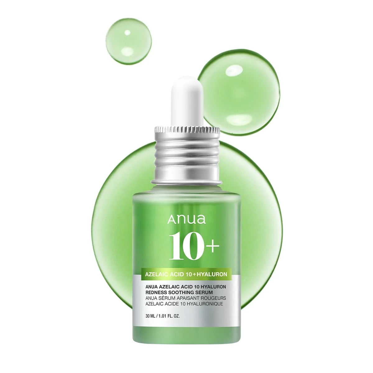 Anua Azelaic Acid 10 Hyaluron Redness Soothing Serum - Serum for acne
