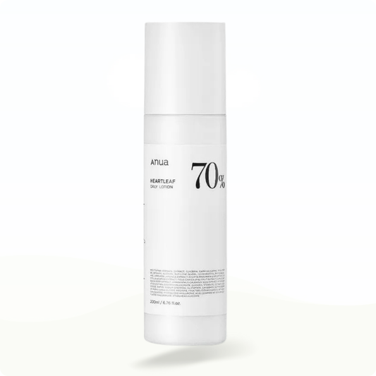 Anua Heartleaf 70+ Daily Lotion for Sensitive Skin 200ml - Moisturizer for hydration