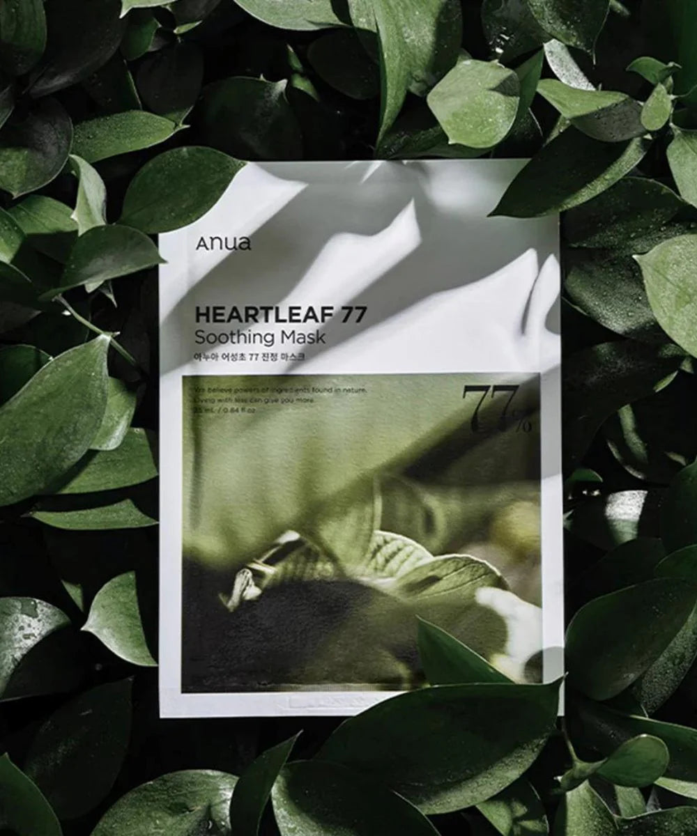 Anua Heartleaf 77% Soothing Sheet Mask (10 Masks)