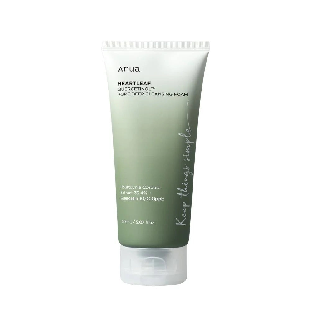 Anua Heartleaf Quercetinol Pore Cleansing Foam 150ml - Cleanser for hydration