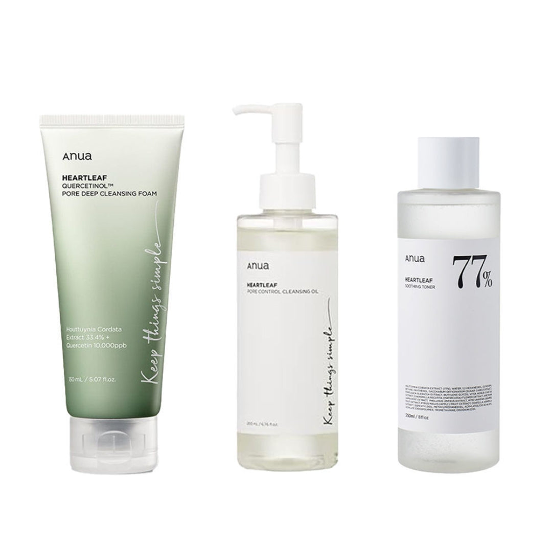 Anua Oily Skin Trio - Sunscreen for acne