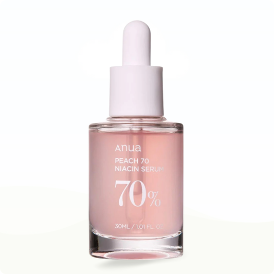 Anua Peach 70% Niacinamide Serum Brightening Hydrating Face Serum 30ml - Serum for dark spots