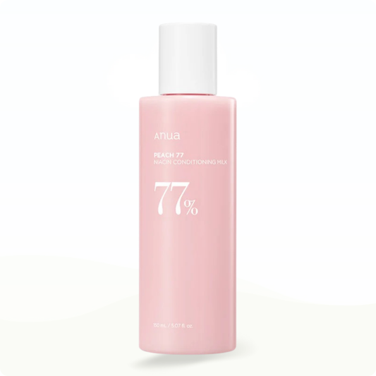 Anua Peach 77 Niacin Conditioning Milk Korean Skin Care for Glass Skin 150ml - Sunscreen for dark spots