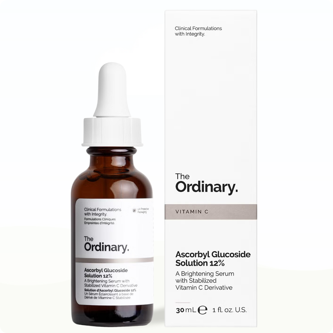 The Ordinary Ascorbyl Glucoside Solution 12% Vitamin C Serum 30ml - Serum for acne