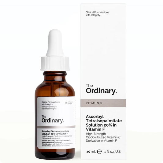 The Ordinary Ascorbyl Tetraisopalmitate Solution 20% in Vitamin F 30ml - Serum for dark spots