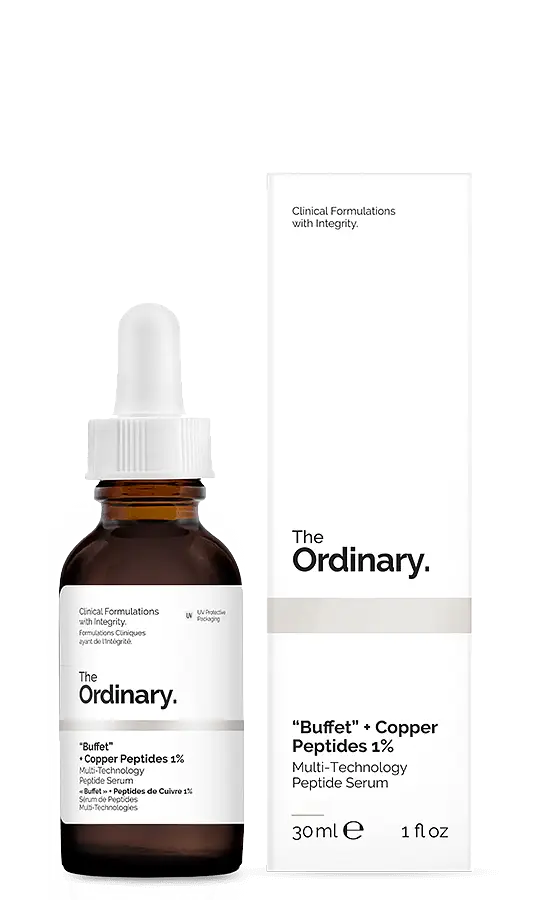 The Ordinary Buffet + Copper Peptides 1% 30ml - Sunscreen for anti-aging - view 2