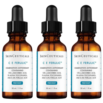 SkinCeuticals C E Ferulic® with 15% L-Ascorbic Acid 30ml (3-Pack Value Set) - Sunscreen for dark spots