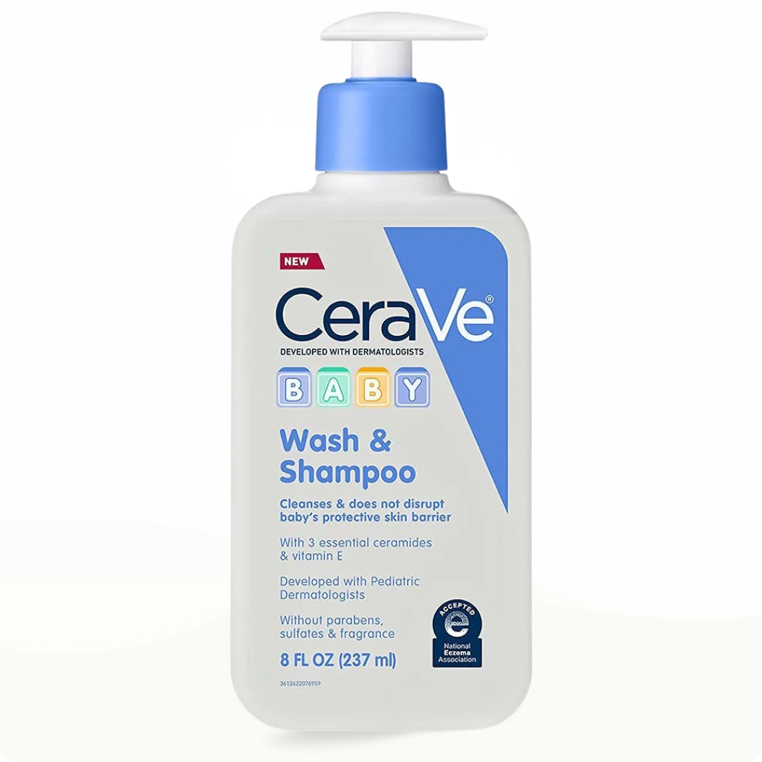 CeraVe Baby Wash & Shampoo 473ml - Shampoo for hydration