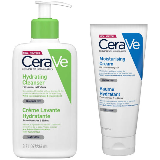 CeraVe Best Sellers Duo - Sunscreen for hydration