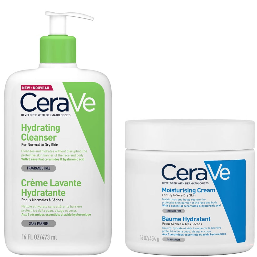CeraVe Cleanser Large Duo - Cleanser for hydration