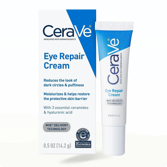 CeraVe Eye Repair Cream 0.5 fl oz (14.2 g) - Moisturizer for dark spots