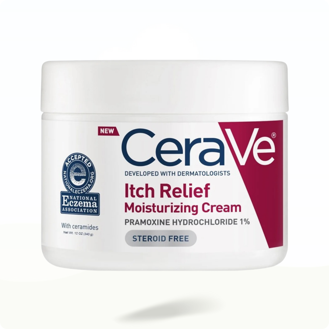 CeraVe Itch Relief Moisturizing Cream 8 oz (240 g) - Moisturizer for hydration