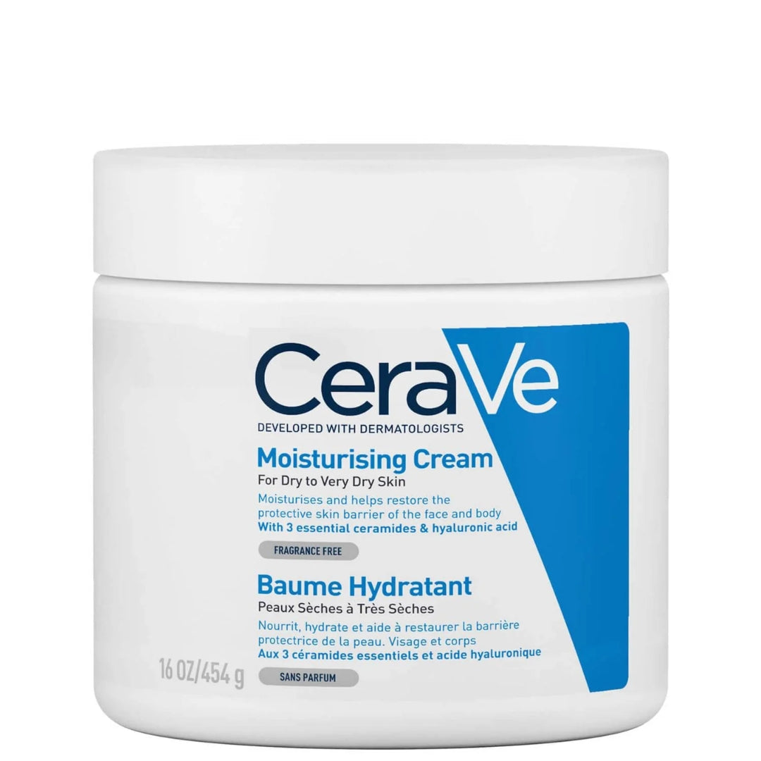 CeraVe Moisturising Creama Pot with Ceramides for Dry to Very Dry Skin 454g - Moisturizer for hydration