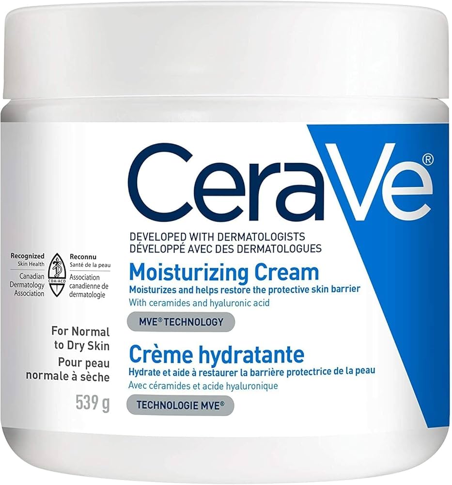 CeraVe Moisturizing Cream 539g Special Discounted Price for Limited Time! 539g - Moisturizer for hydration